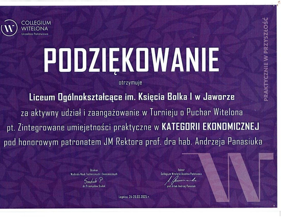 PUCHAR collegium witelona